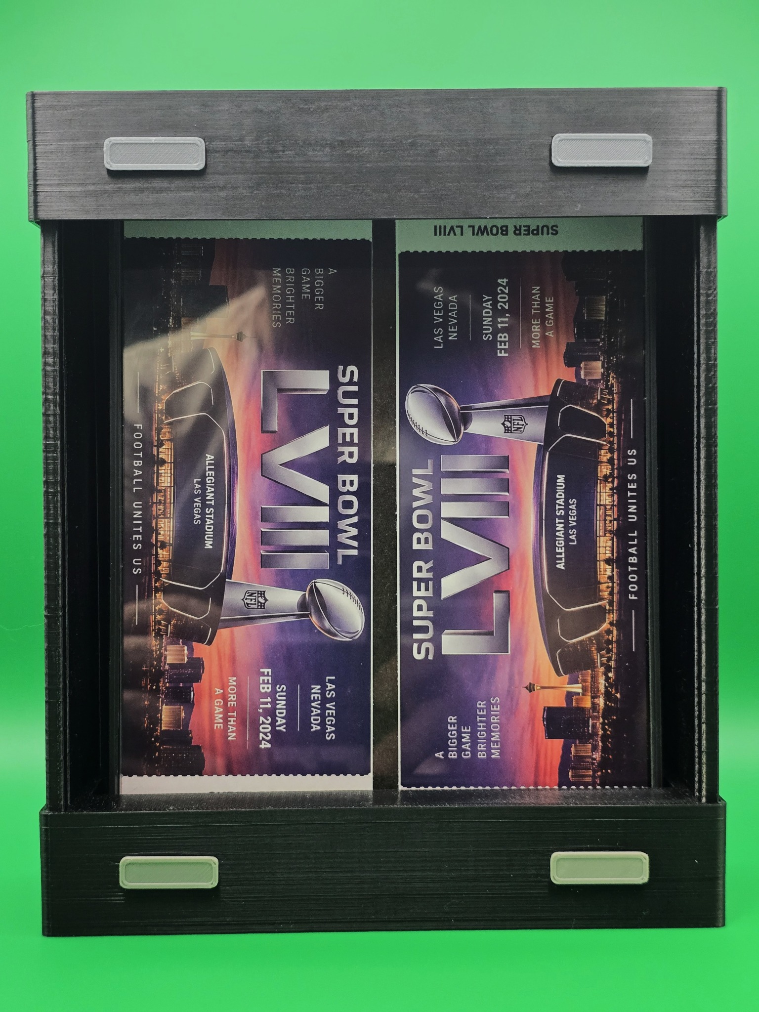 Event keepsake Memory Frame presentation