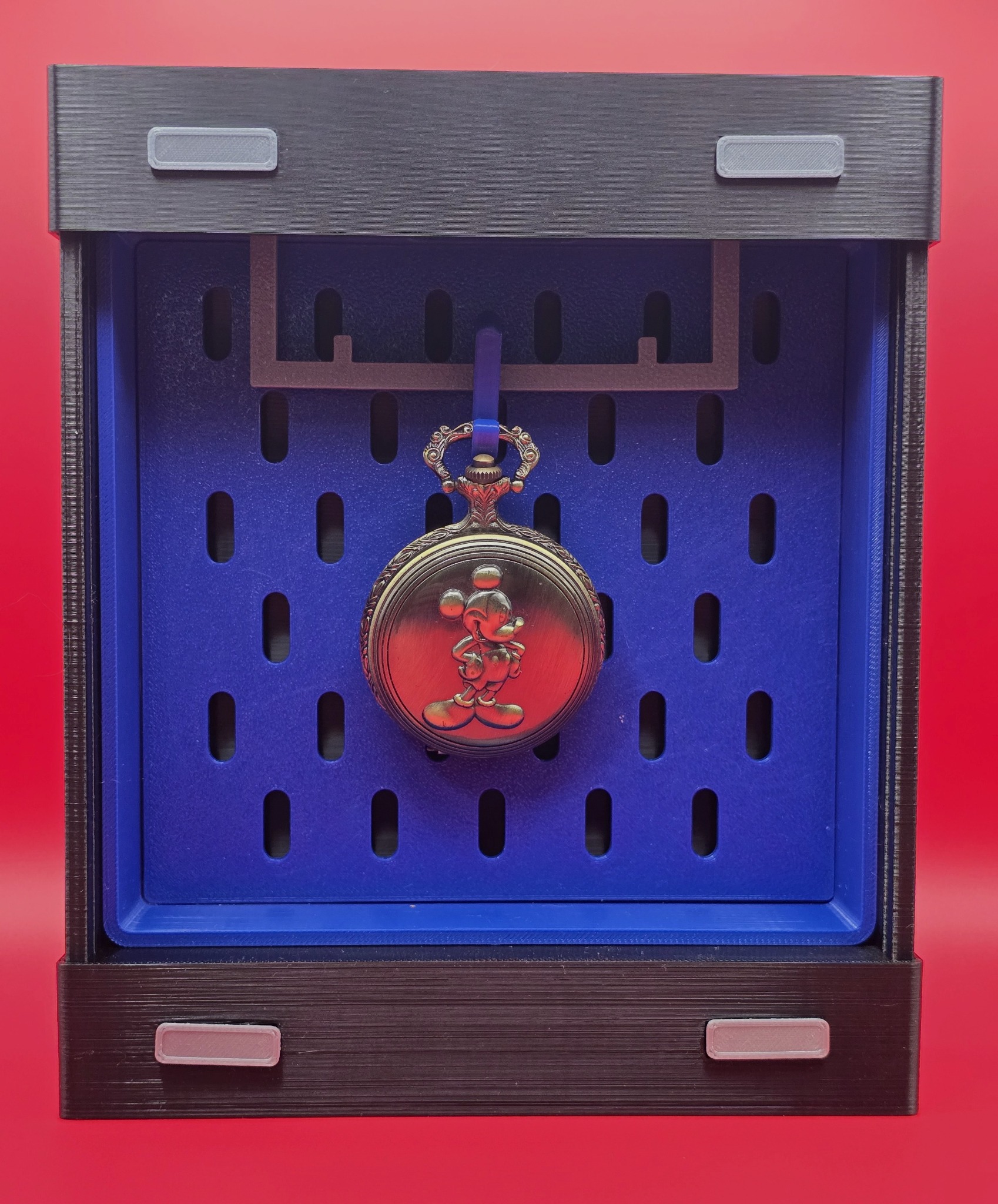 Pocket watch pegboard Memory Frame presentation